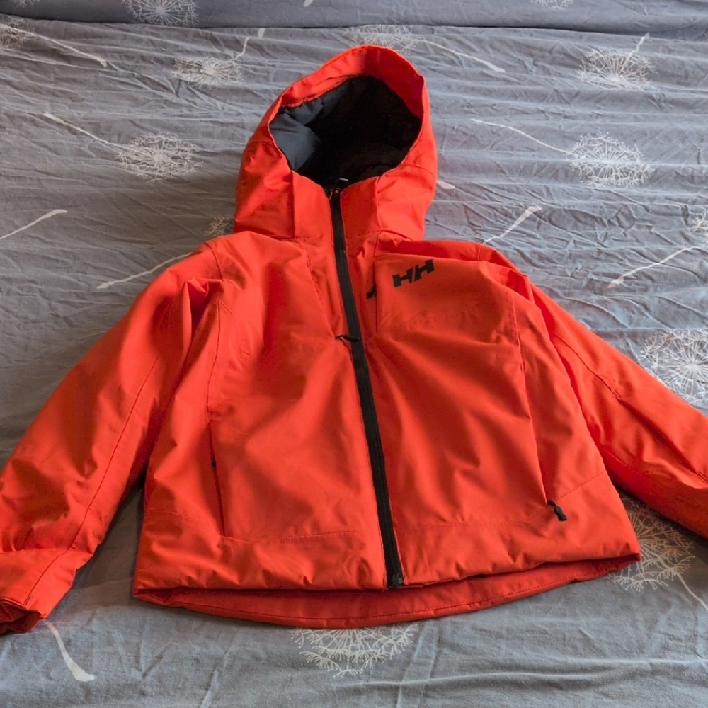 Helly Hansen Kids Bright Orange Raincoat
